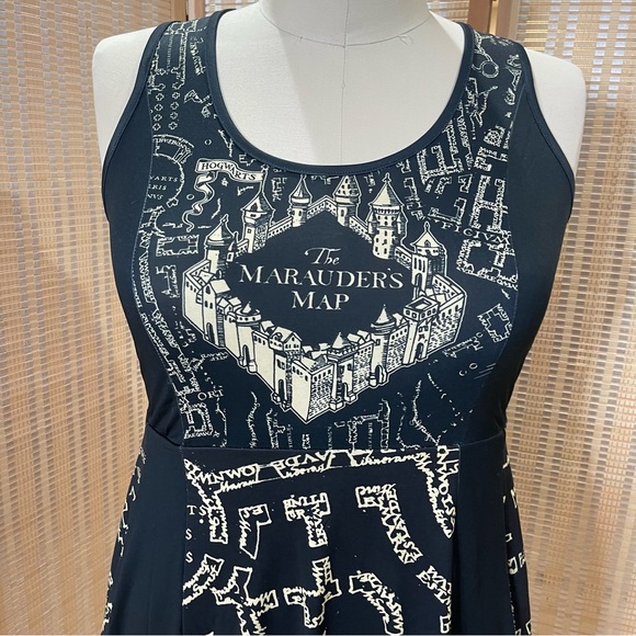 Harry Potter Marauder's Map Dress - Picture 2 of 7